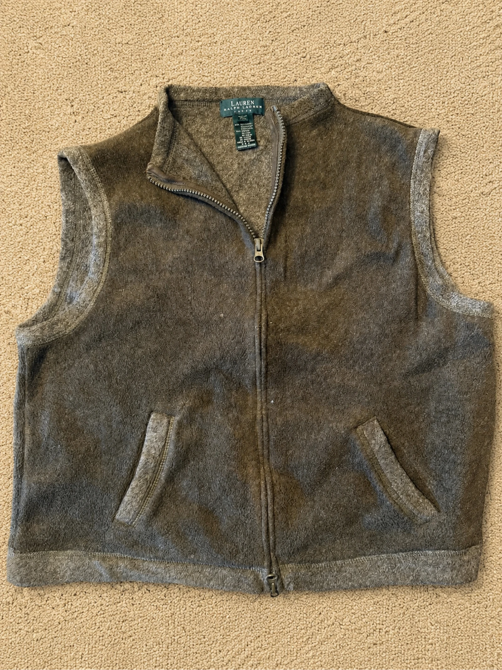 Colete vintage - Ralph Lauren - tamanho S 